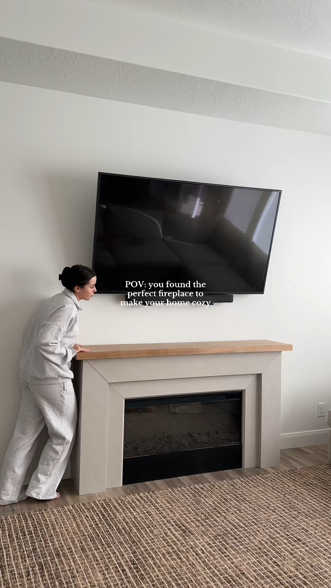 My fireplace is back in stock!!! We love it so much! 

#LTKHome