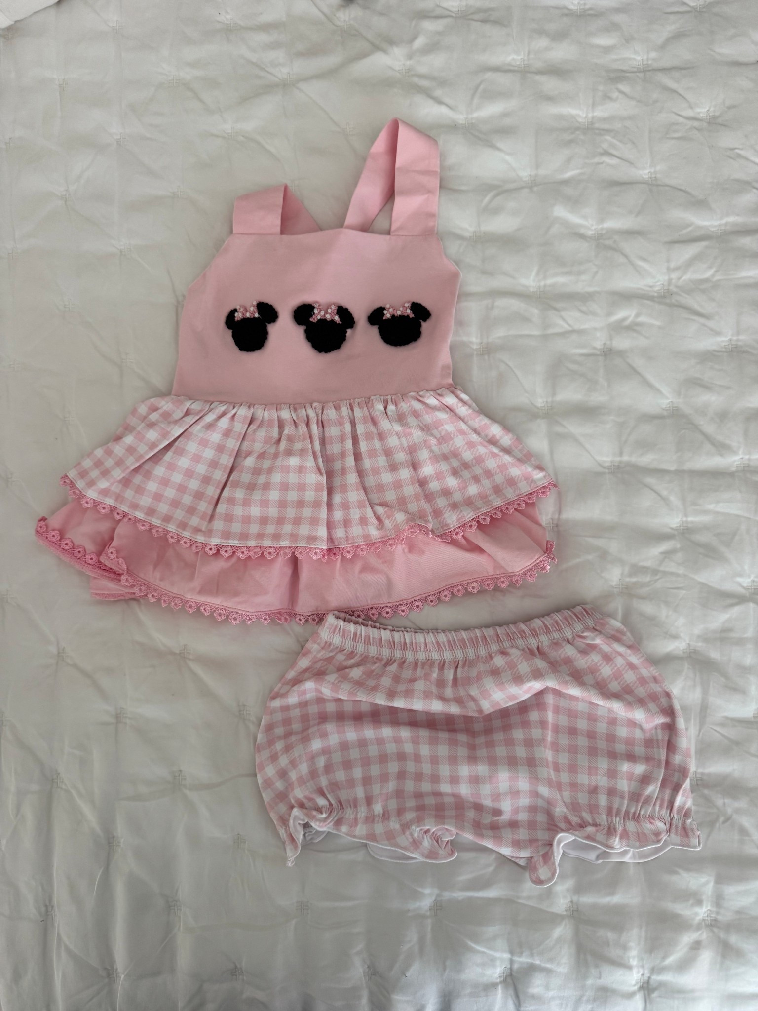 Cutest little girl/ baby girl Disney outfit. We love a bloomers fit 😍

#LTKBaby #LTKKids #LTKFamily