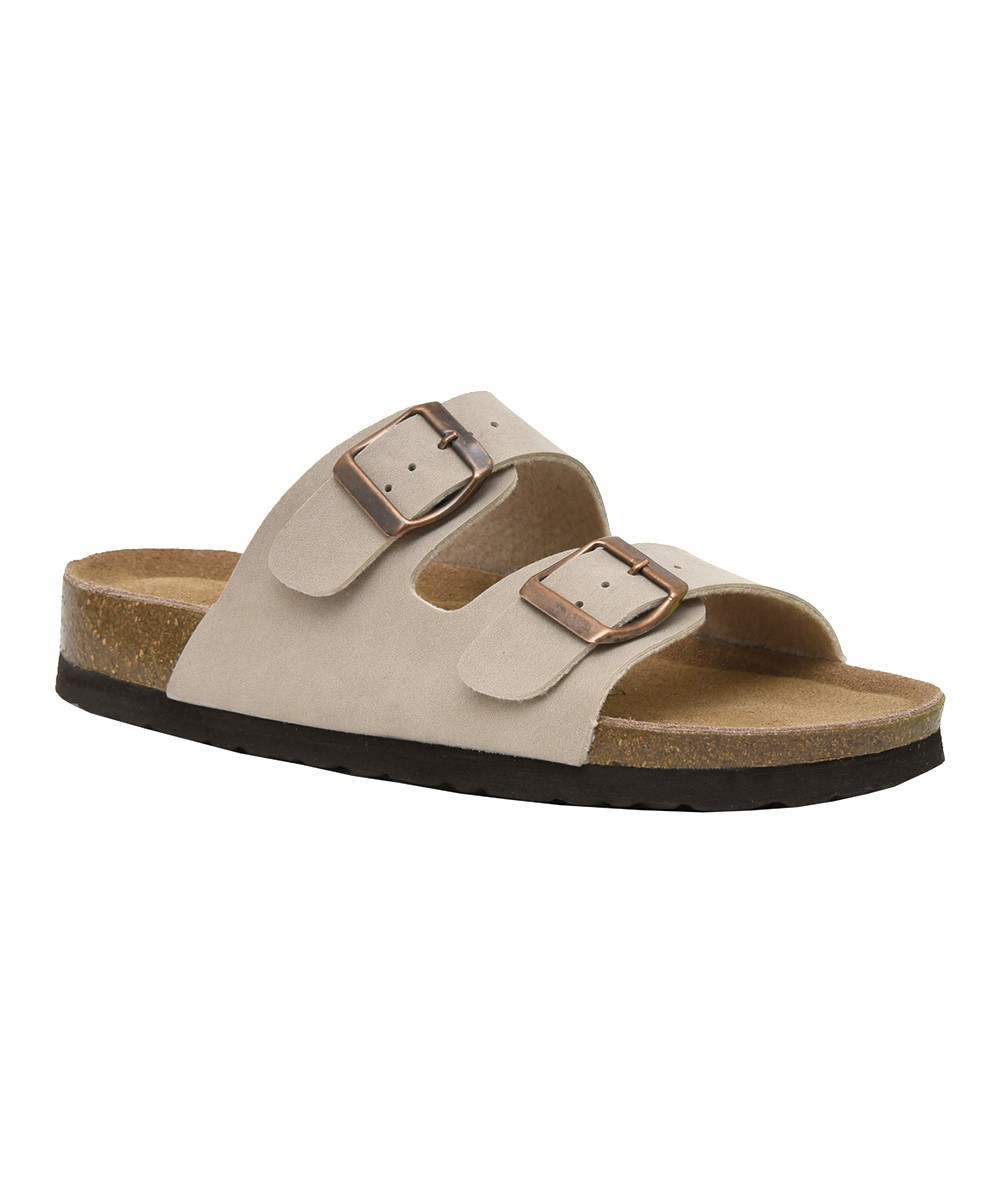 Cushionaire Women's Sandals STONE - Stone Lane Slide - Women | Zulily