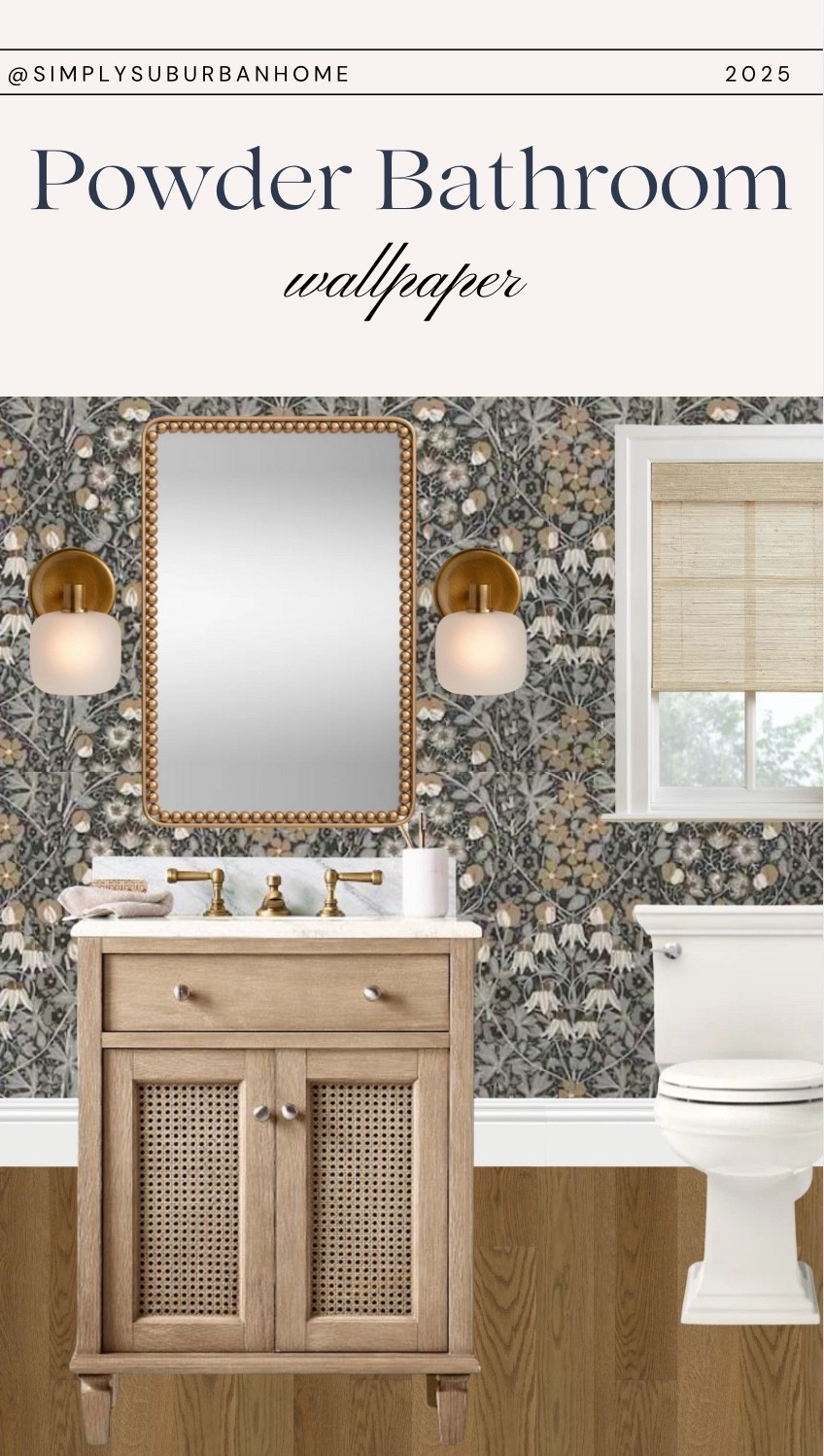 Bathroom, powder bath, powder bathroom, half bathroom, half bath, small bathroom, window treatments, sconces, vanity, bathroom vanityy

#LTKStyleTip #LTKFindsUnder100 #LTKHome