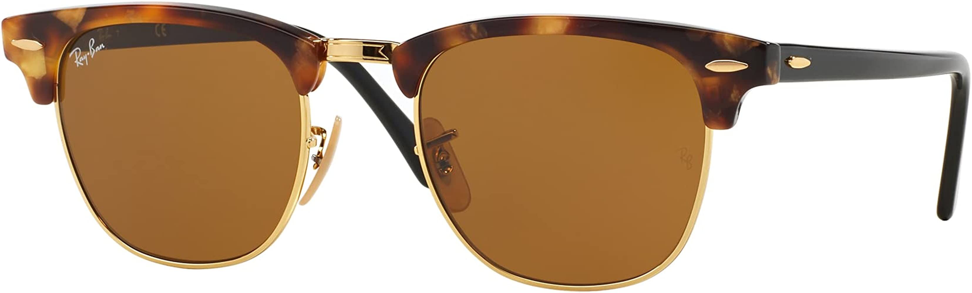 Ray-Ban RB3016 Clubmaster Sunglasses + Vision Group Accessories Bundle | Amazon (US)