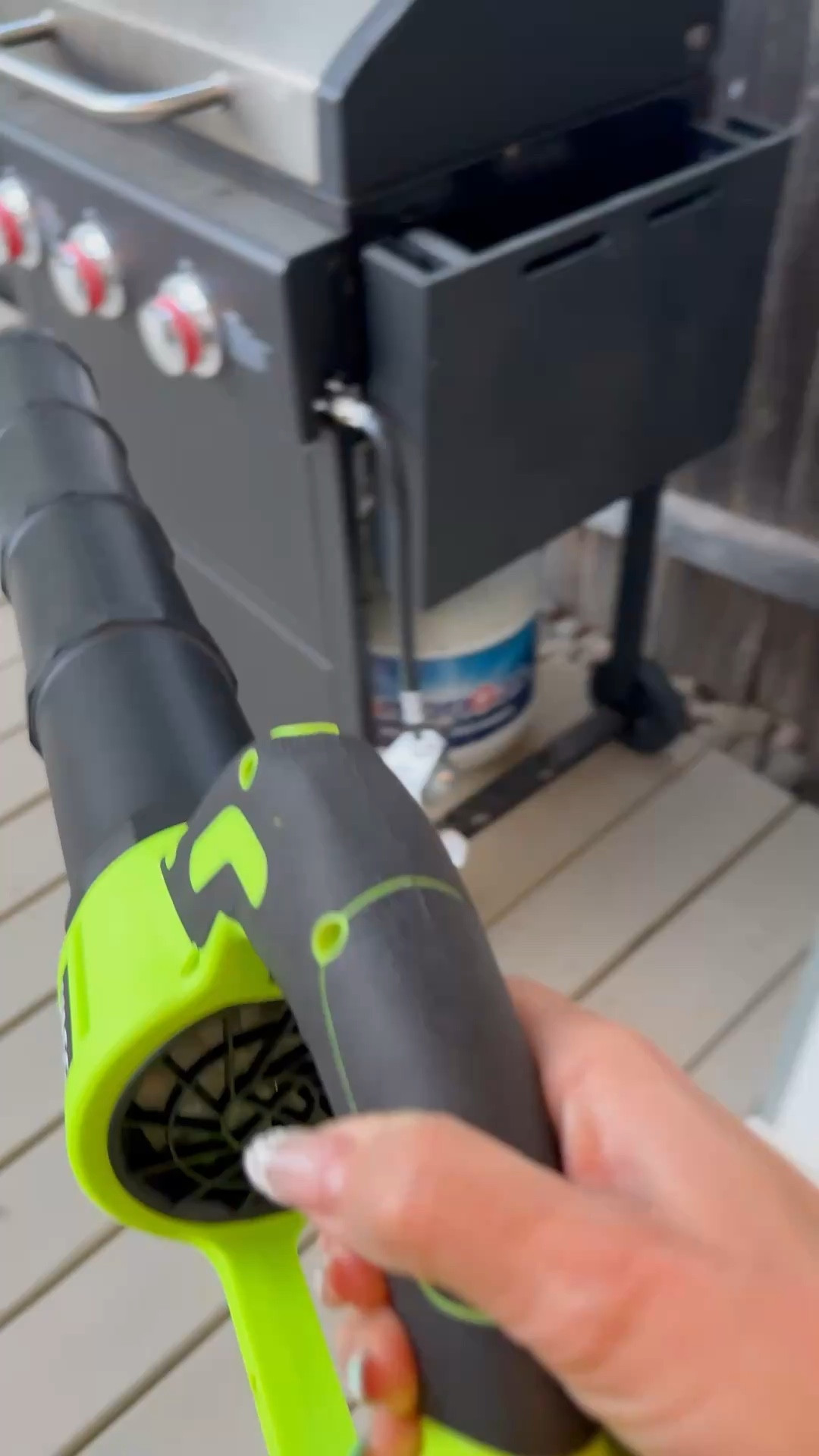 This blower is amazing lightweight. I put it together. Myself comes with two extra batteries and is under $50 right now for the spring sale.

#LTKHome #LTKmorningroutine #LTKdayinmylife