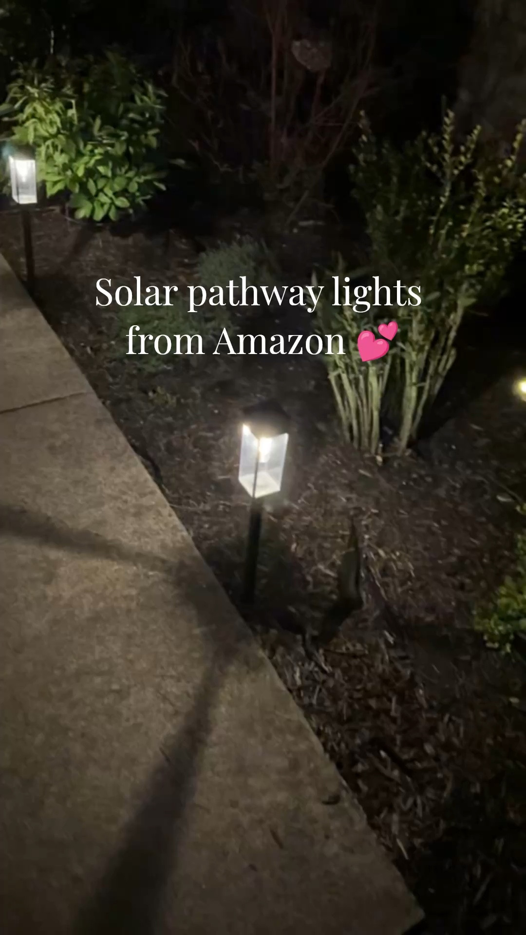 Solar pathway lights from Amazon ✨✨

#LTKmomlife #LTKHome #LTKdayinmylife