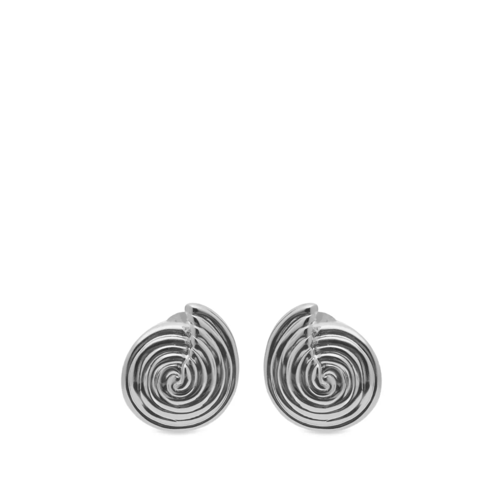 Missoma Spiral Small Stud Earrings | END. Clothing