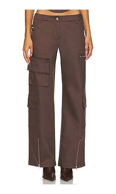 BY.DYLN Lucious Pants in Chocolate from Revolve.com | Revolve Clothing (Global)