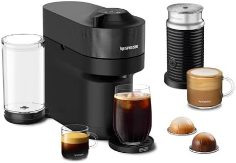 Nespresso Vertuo Pop+ Coffee and Espresso Machine by De'Longhi with Aeroccino Milk Frother, Liquo... | Amazon (US)