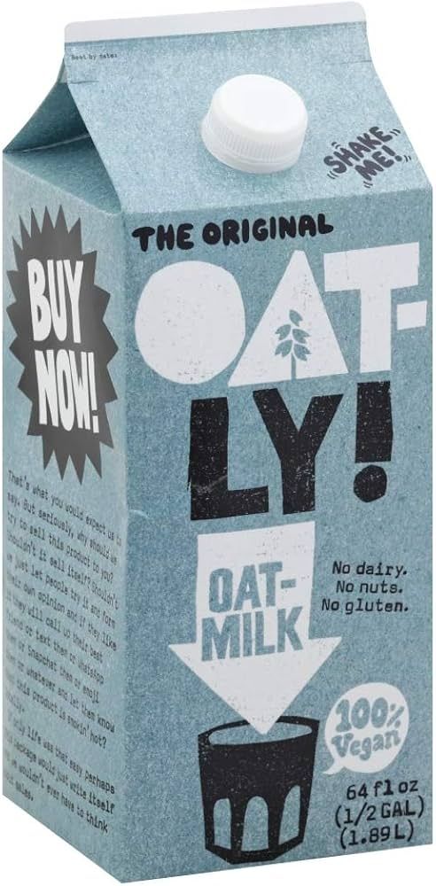 Oatly, Oat Milk Original, 64 Ounce | Amazon (US)