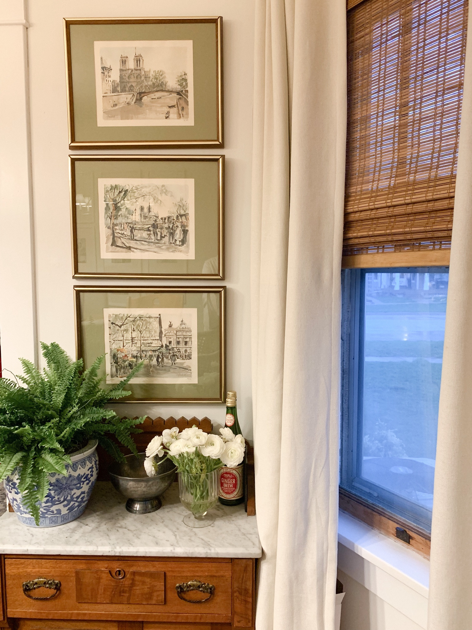Olive green is making a comeback! 🏷️ grand millenial home, vintage, blue and white, olive green, classic home, traditional

#LTKhome #LTKxTarget