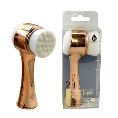 Pursonic Dual Sided Facial Cleansing Brush Rose Gold | Target