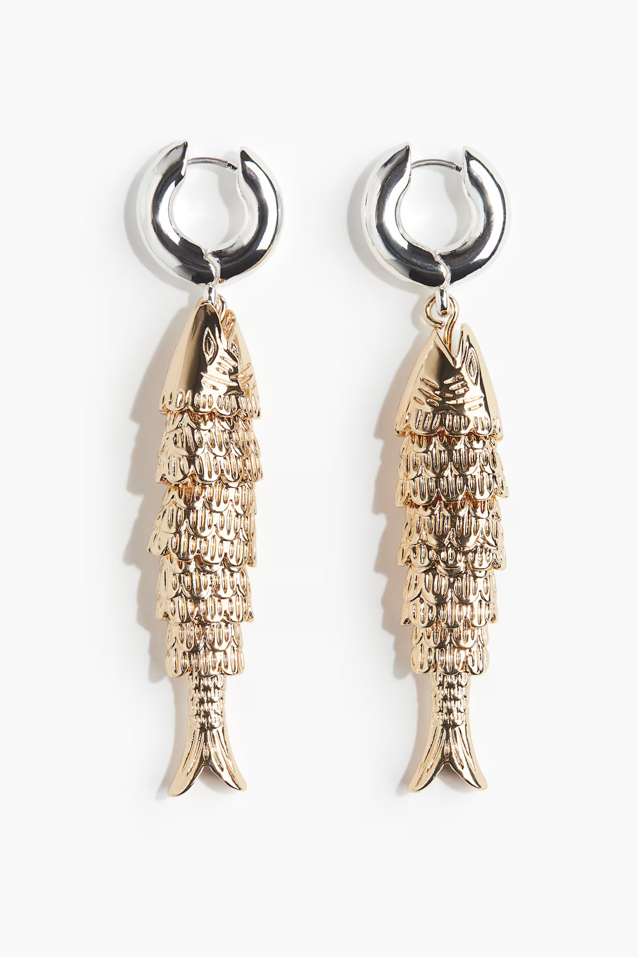 Fish-pendant earrings | H&M (UK, MY, IN, SG, PH, TW, HK)