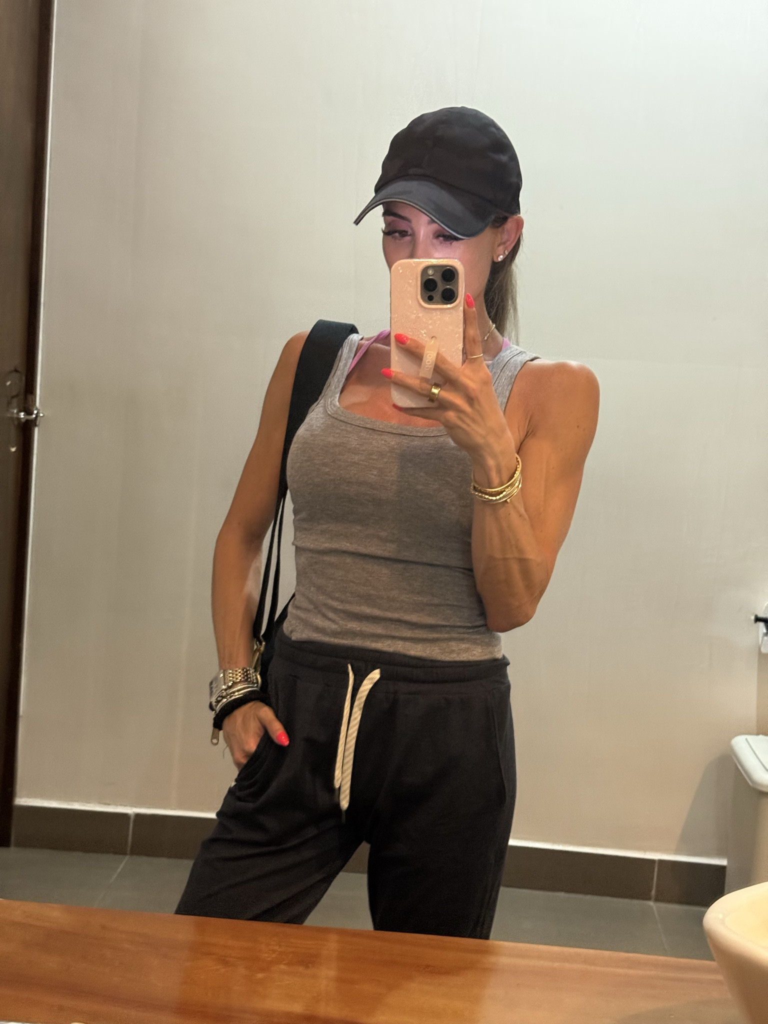 Travel outfit Amazon tank xs joggers xxs  

#LTKSaleAlert #LTKPetite