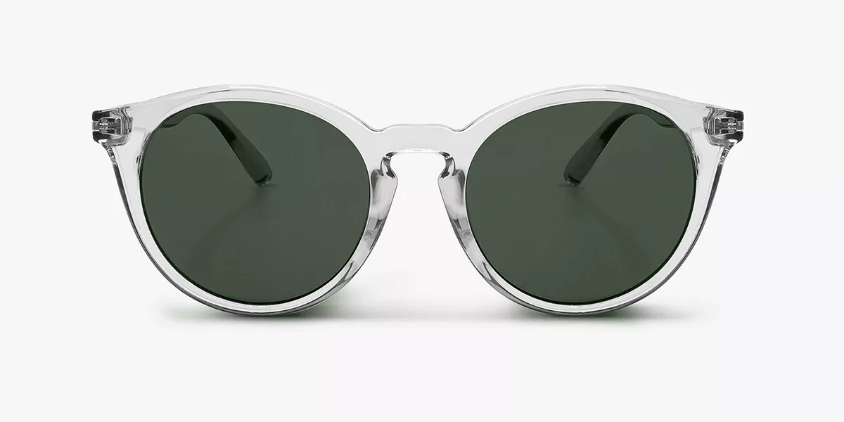 Messy Weekend HOBBES Crystal Green Women’s Sunglasses Clear Size 46 | SmartBuyGlasses Global