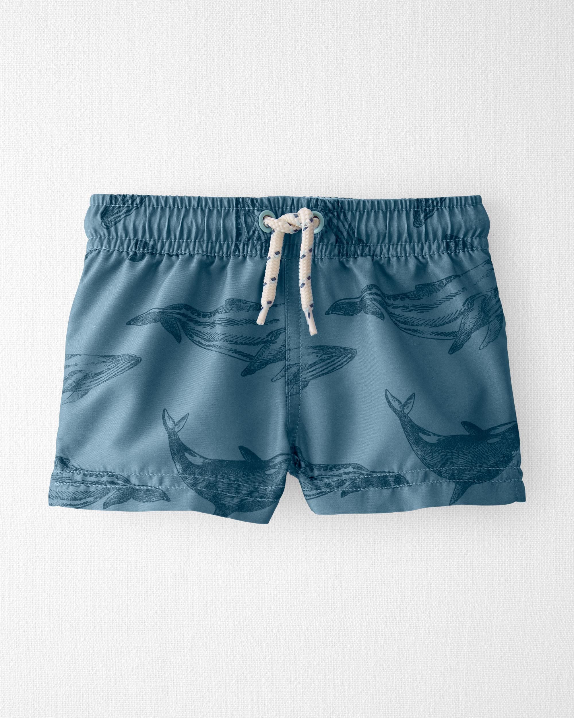 Recycled Whale Swim Trunks | Carter's