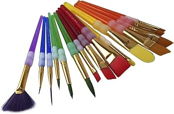 Royal Brush Big Kid's Choice Value Pack Brushes, 15 Pieces | Amazon (US)