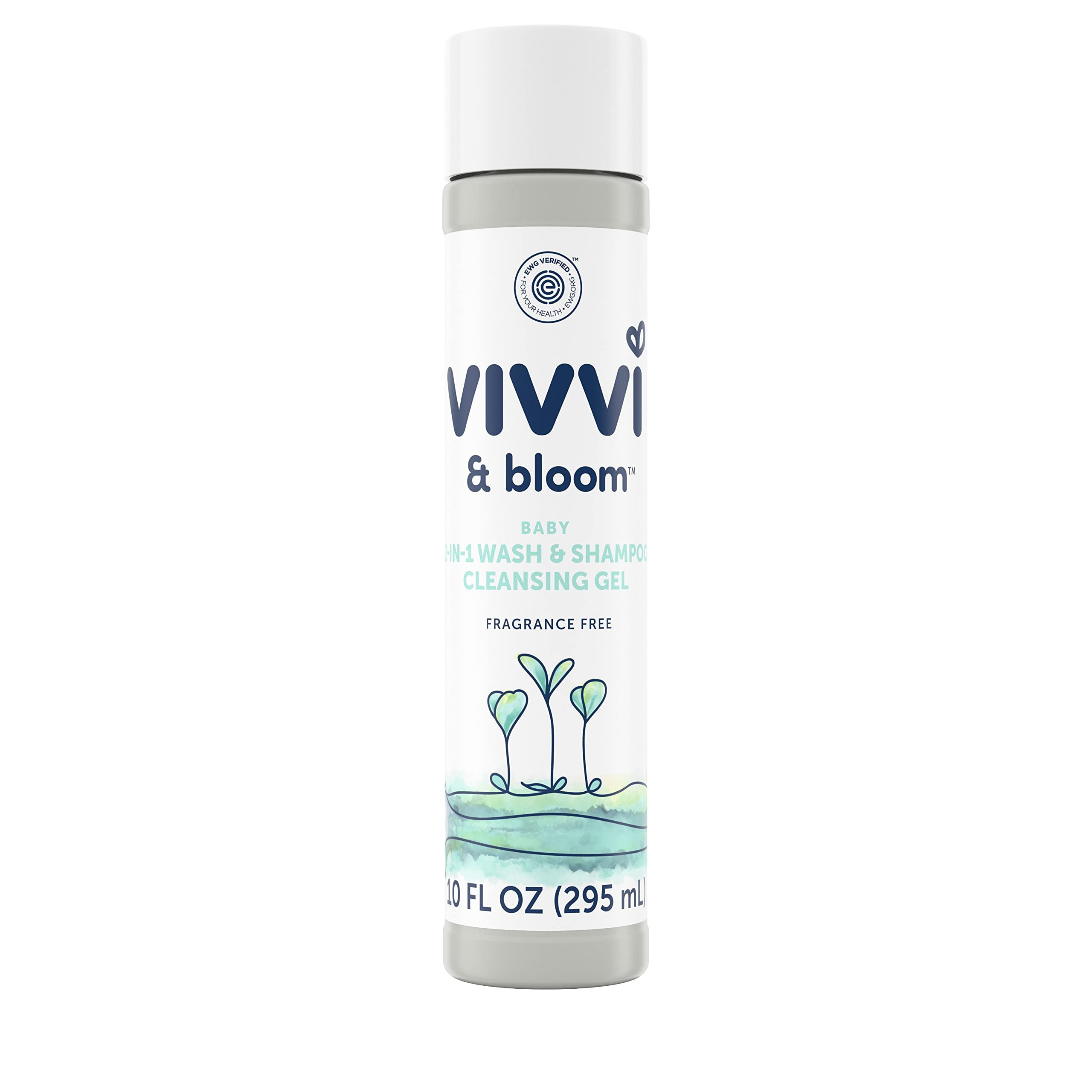 Vivvi & Bloom Gentle 2-in-1 Baby Wash & Shampoo Cleansing Gel, Leaves Sensitive Skin Feeling Heal... | Amazon (US)