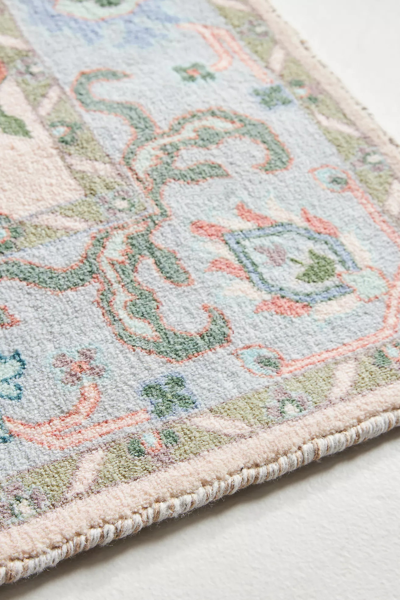Madeira Printed Persian-Inspired Rug | Anthropologie (US)