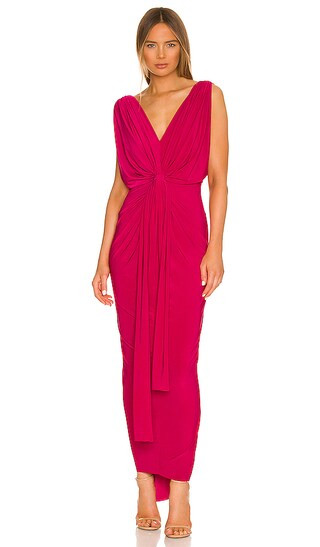 Xenia Dress in Fuchsia | Revolve Clothing (Global)