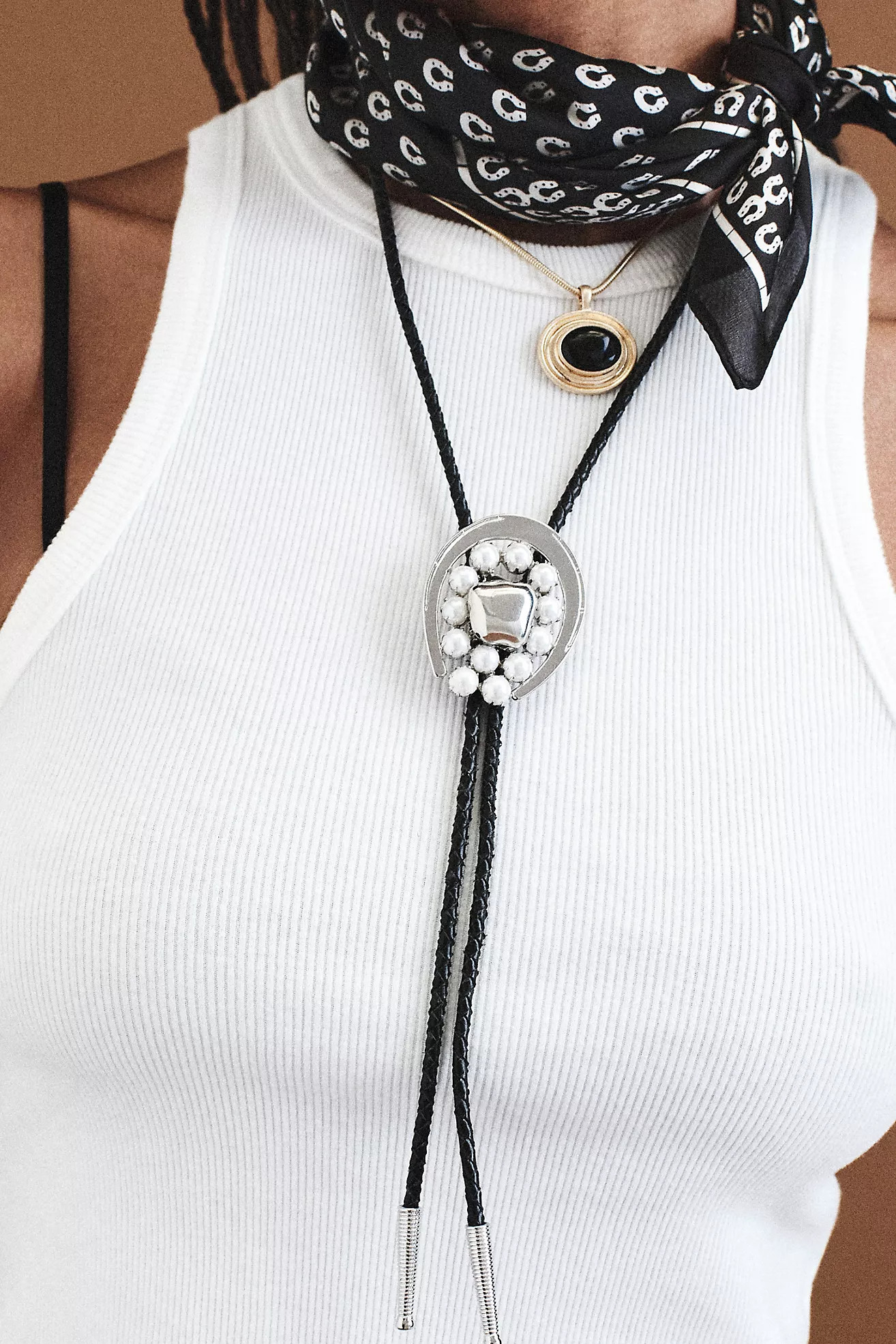 Western Long Bolo Necklace | Anthropologie (US)