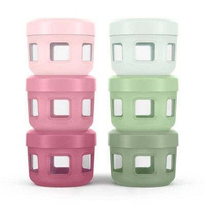 Ello 6pc (Set of 3) Glass Condiment Food Storage Containers Gradient | Target