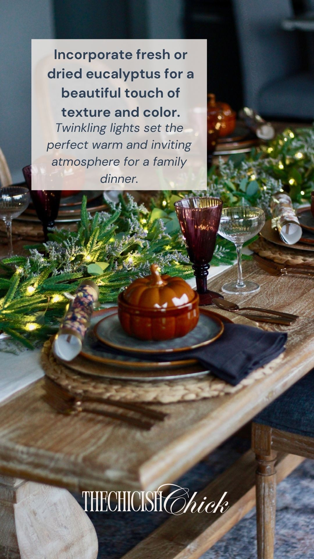 Adding different stems help add texture and visual interest to a tablescape. 

#LTKHome #LTKSeasonal #LTKHoliday