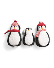 3pc Penguin Family Pillow Set | Marshalls