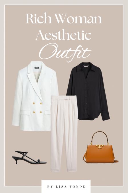 Rich woman outfit