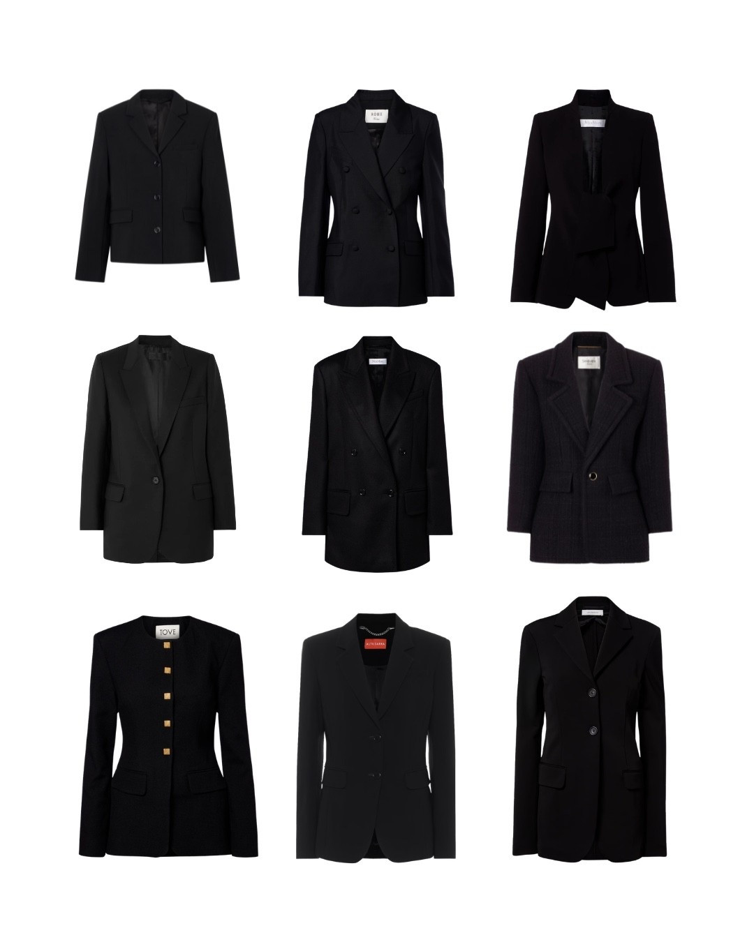 Black blazers that make every outfit look polished.

black blazer, black blazers, women's blazers, women's black blazer, tailored blazer, fitted blazer, structured blazer, double breasted blazer, single breasted blazer, work blazer, office blazer, business casual, workwear, office outfits, business outfits

#LTKOver40 #LTKWorkwear #LTKootd