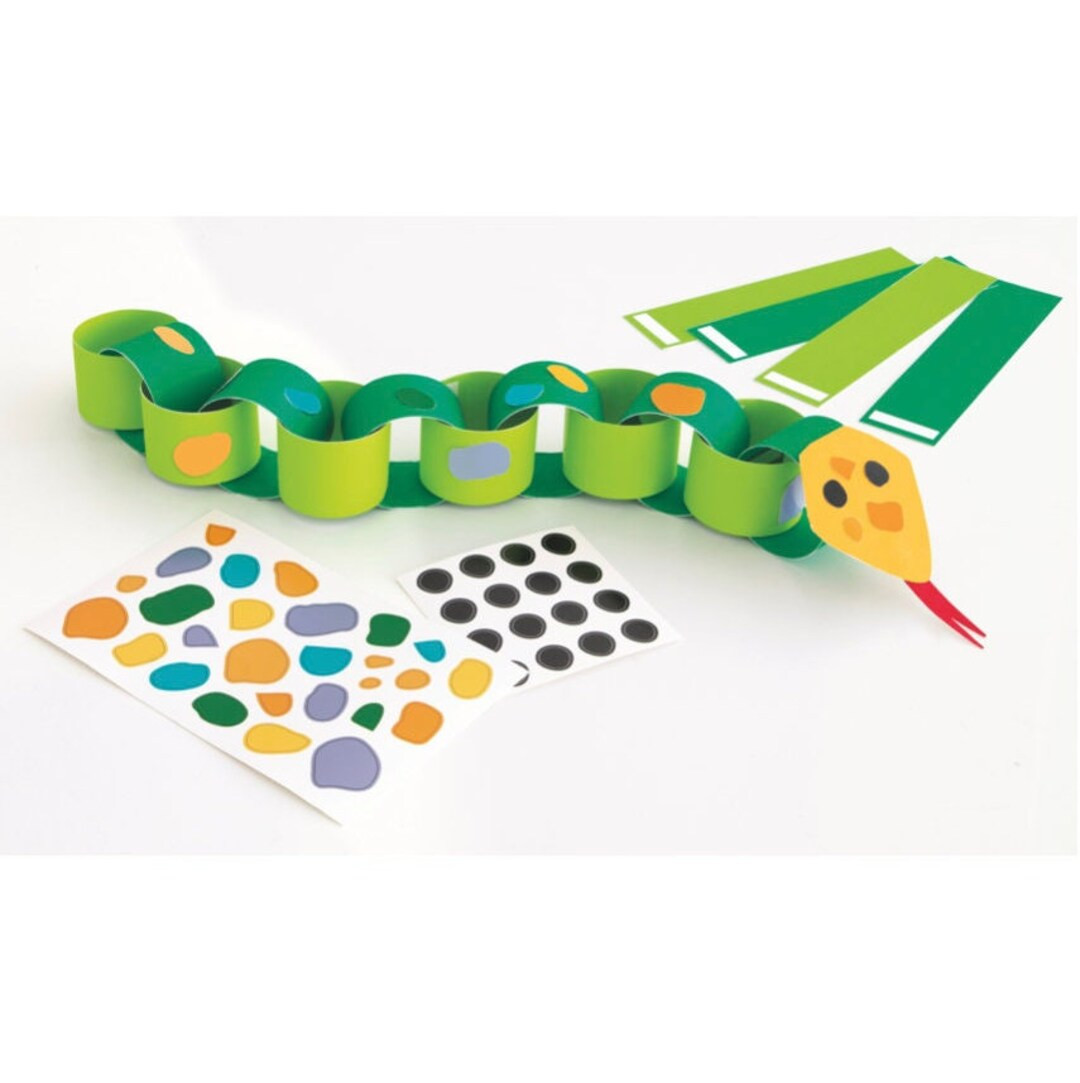 4 Activity Kits Paper Chain Kit, Safari Party Decorations, Party DIY Activity, Animal Safari Part... | Etsy (US)