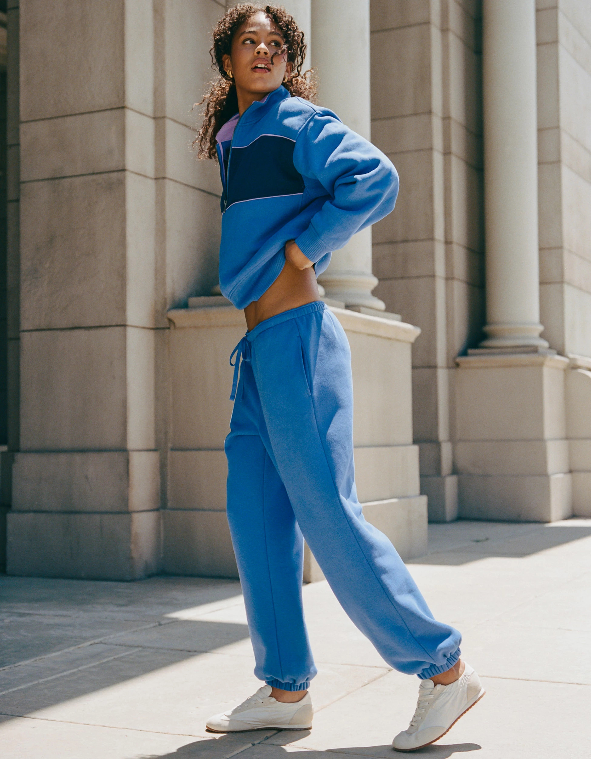 AE Everyday Luxe Low-Rise Baggy Jogger | American Eagle Outfitters (US & CA)