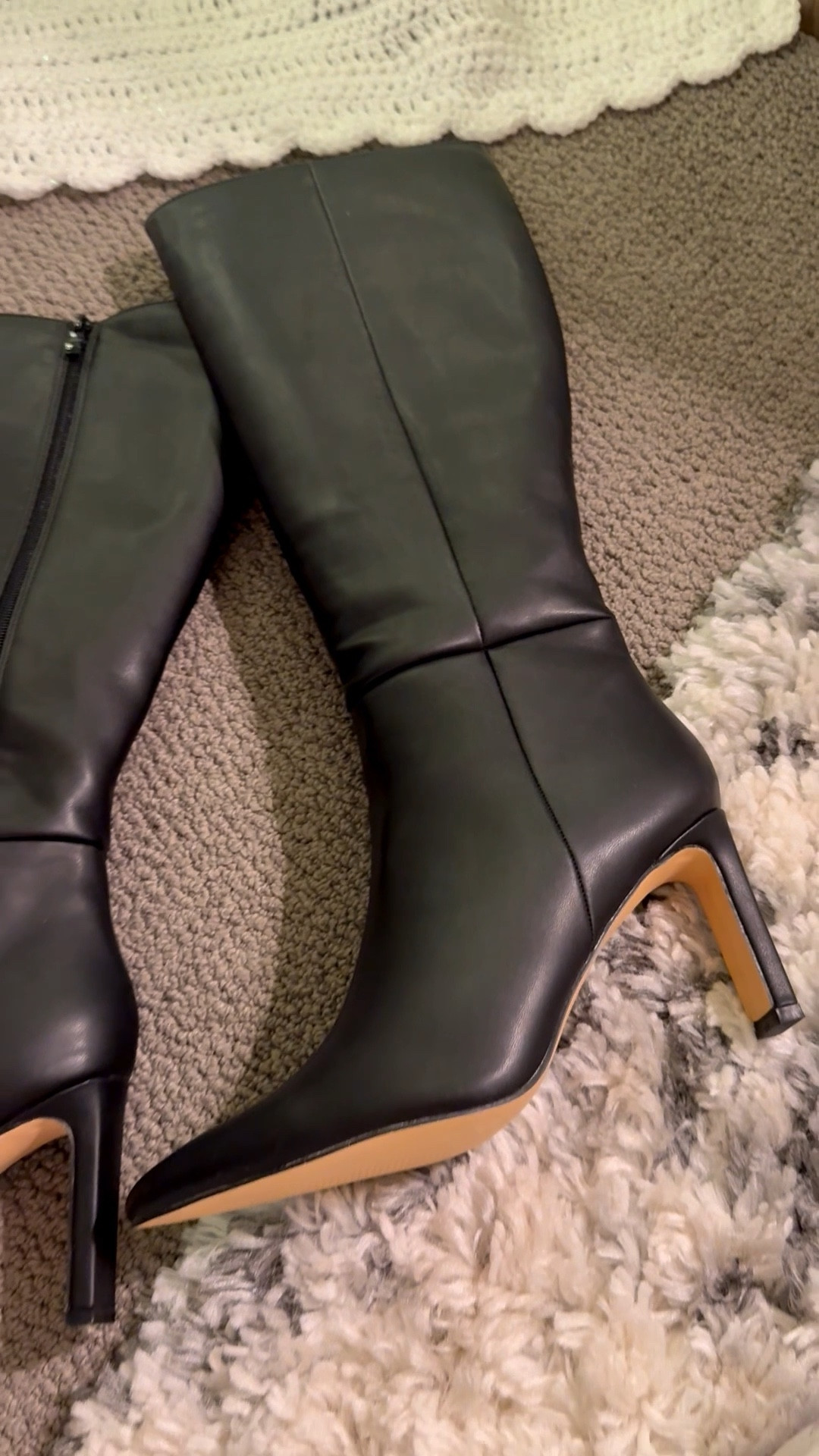 Lulus Black Friday Sale 20% off everything right now with code FRIDAY! 🎁

Black knee high boots - size 8, affordable and comfy boots! These are the best black leather boots I’ve found! Easy to walk in and comfortable.

Holiday outfit, black boots, pointed boots, black leather boots, holiday party outfit, thanksgiving outfit, winter outfit, dressy thanksgiving outfit

#LTKSaleAlert #LTKGiftGuide #LTKCyberWeek