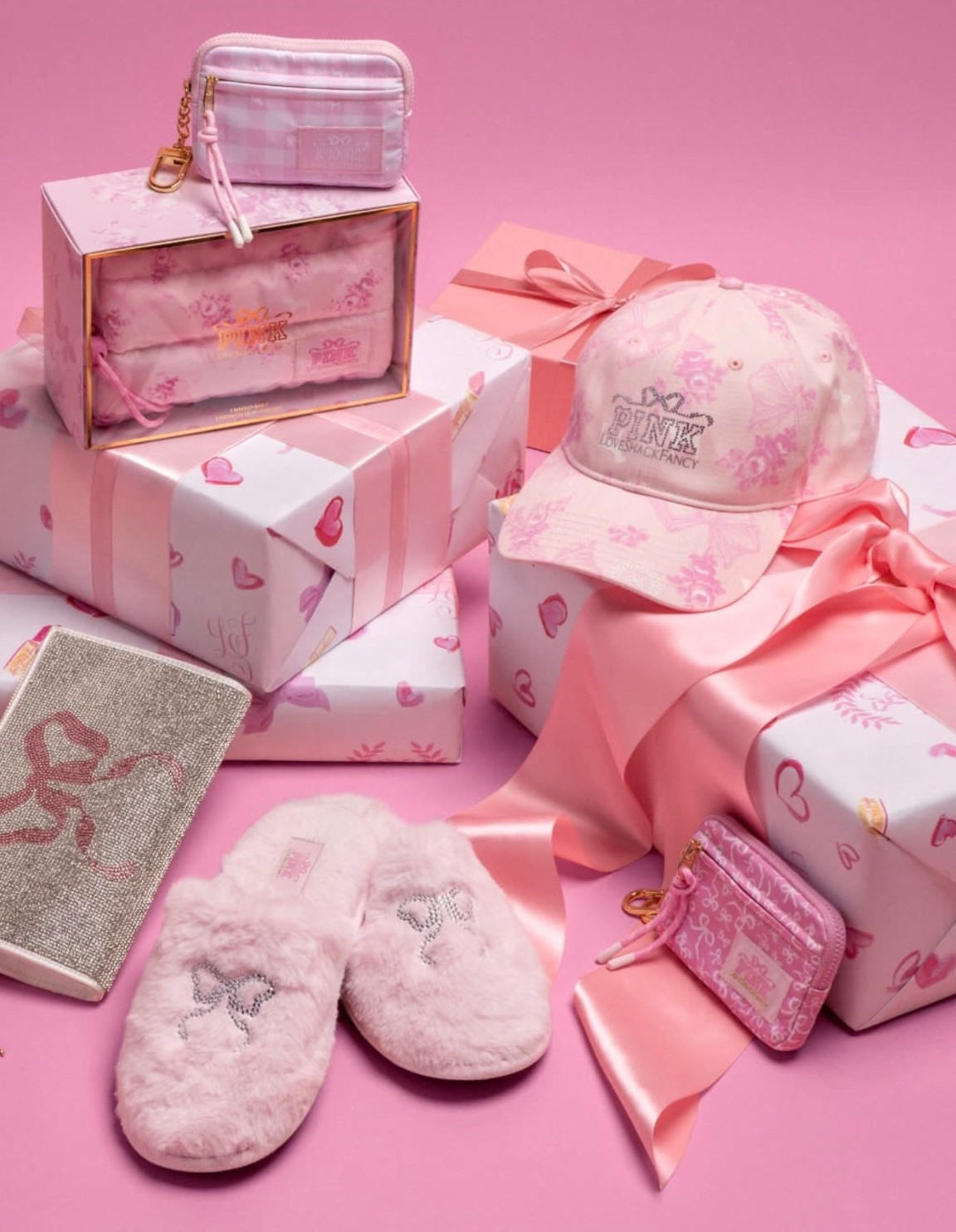 Pink Cozy Slippers + Accessories | VS Pink x LSF

LoveShackFancy, VS Pink, LoveShackFancy x VS Pink, pink aesthetic, girly aesthetic, holiday gift ideas, Christmas gift guide, pink slippers, fluffy slippers, cozy girl gifts, pink accessories, pink wallet, pink hat, girly gifts, pink bow theme, coquette aesthetic, coquette gifts, pink Christmas, aesthetic gifts, stocking stuffers, trending holiday gifts, viral gift ideas, cozy aesthetic, winter essentials, pink presents, LSF collab, Victoria’s Secret Pink, pink gift set, cute holiday gifts, soft girl aesthetic, gift wrapping pink, girly shopping finds

#LTKSeasonal #LTKGiftGuide #LTKHoliday