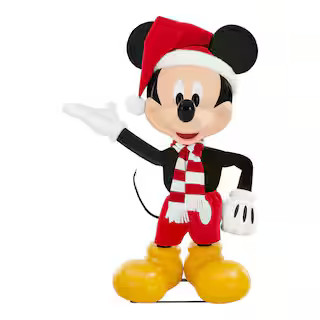 4 ft. Animated Holiday Mickey Mouse A5 | The Home Depot