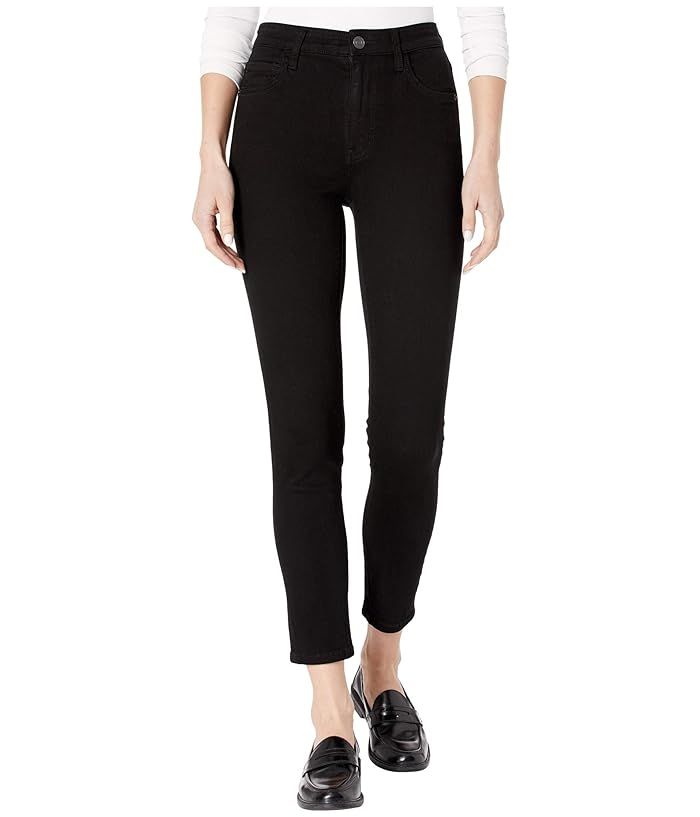 CURRENT/ELLIOTT The Original High-Waist Ankle Stiletto in Clean Black (Clean Black) Women's Jeans | Zappos