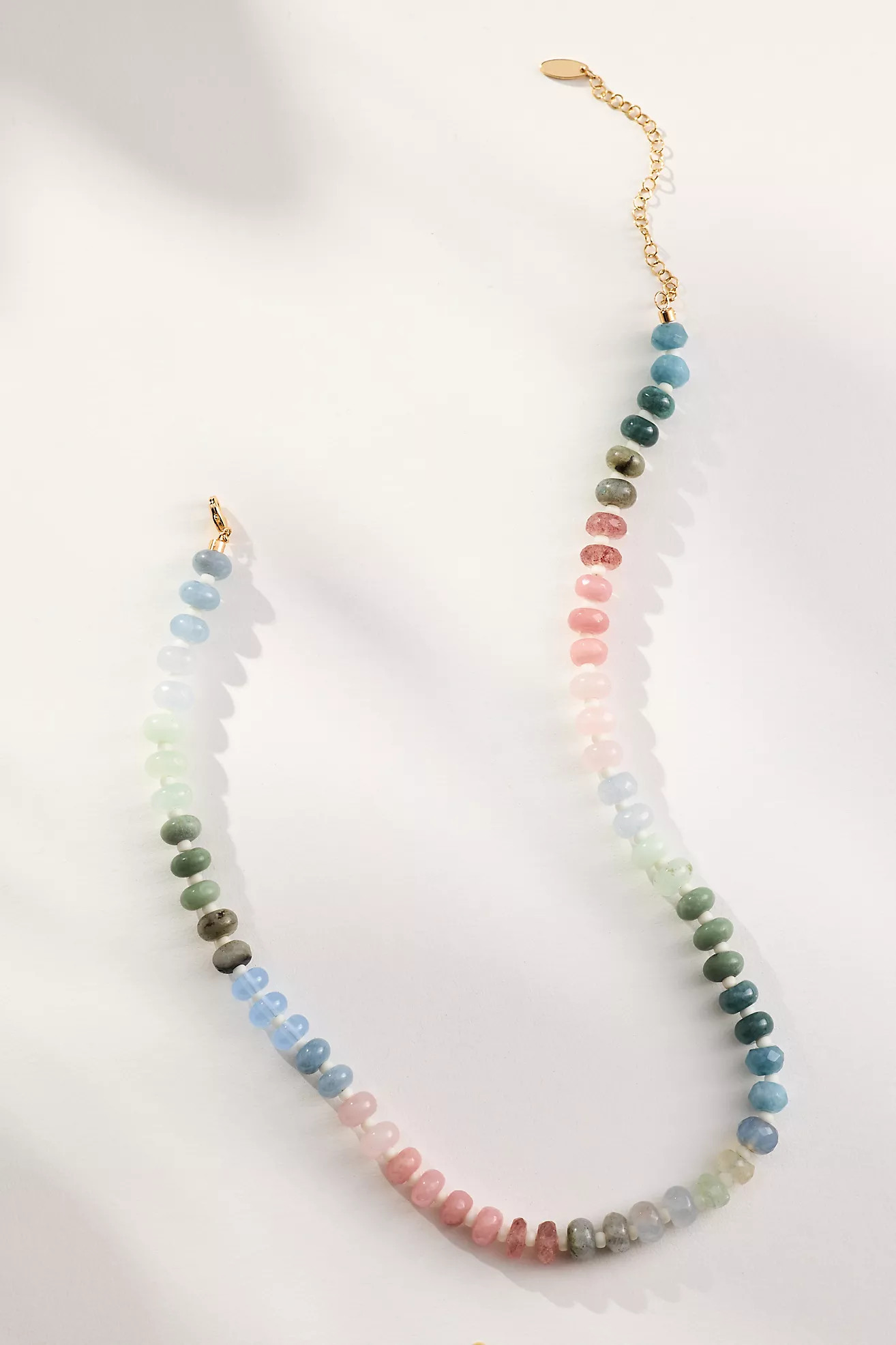 Loverly Grey x Anthropologie Rainbow Stone Necklace | Anthropologie (US)