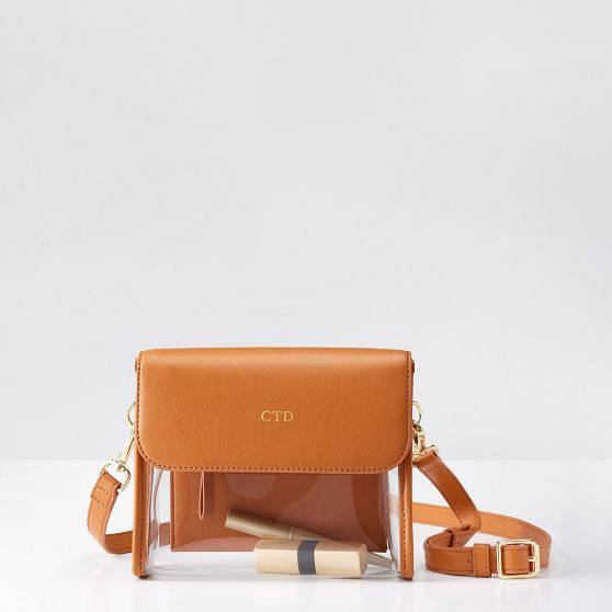 Clear Convertible Crossbody Bag | Mark and Graham