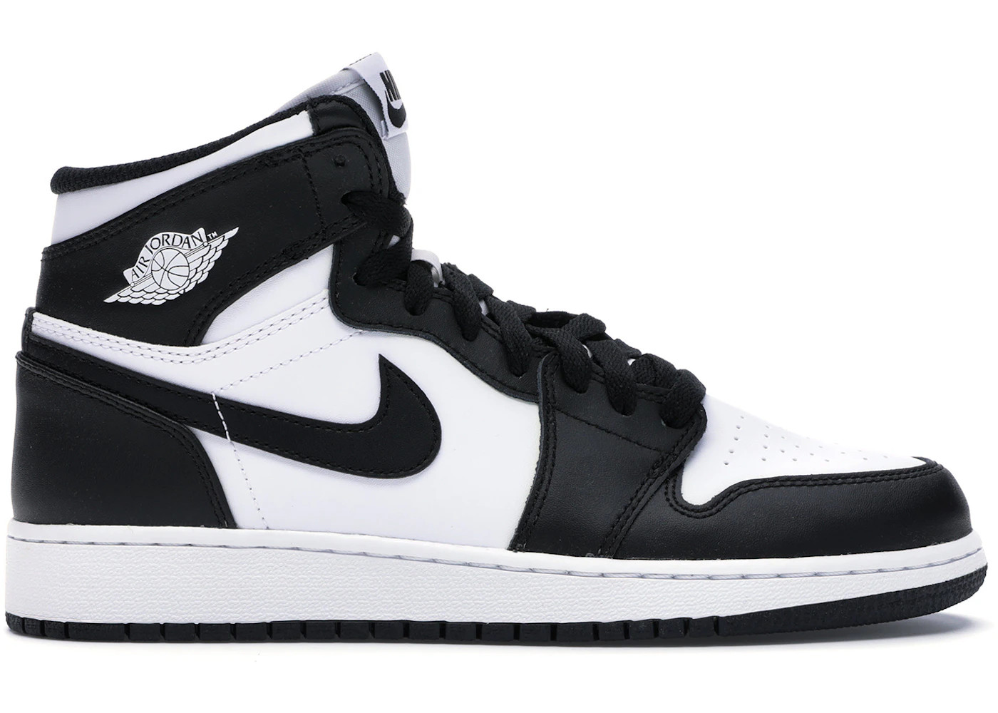 Jordan 1 Retro Black White (2014) (GS) | StockX