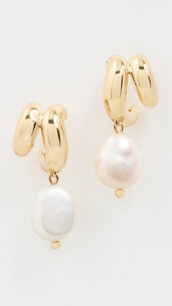 SHASHI Mariko Pearl Drop Earrings | Shopbop | Shopbop