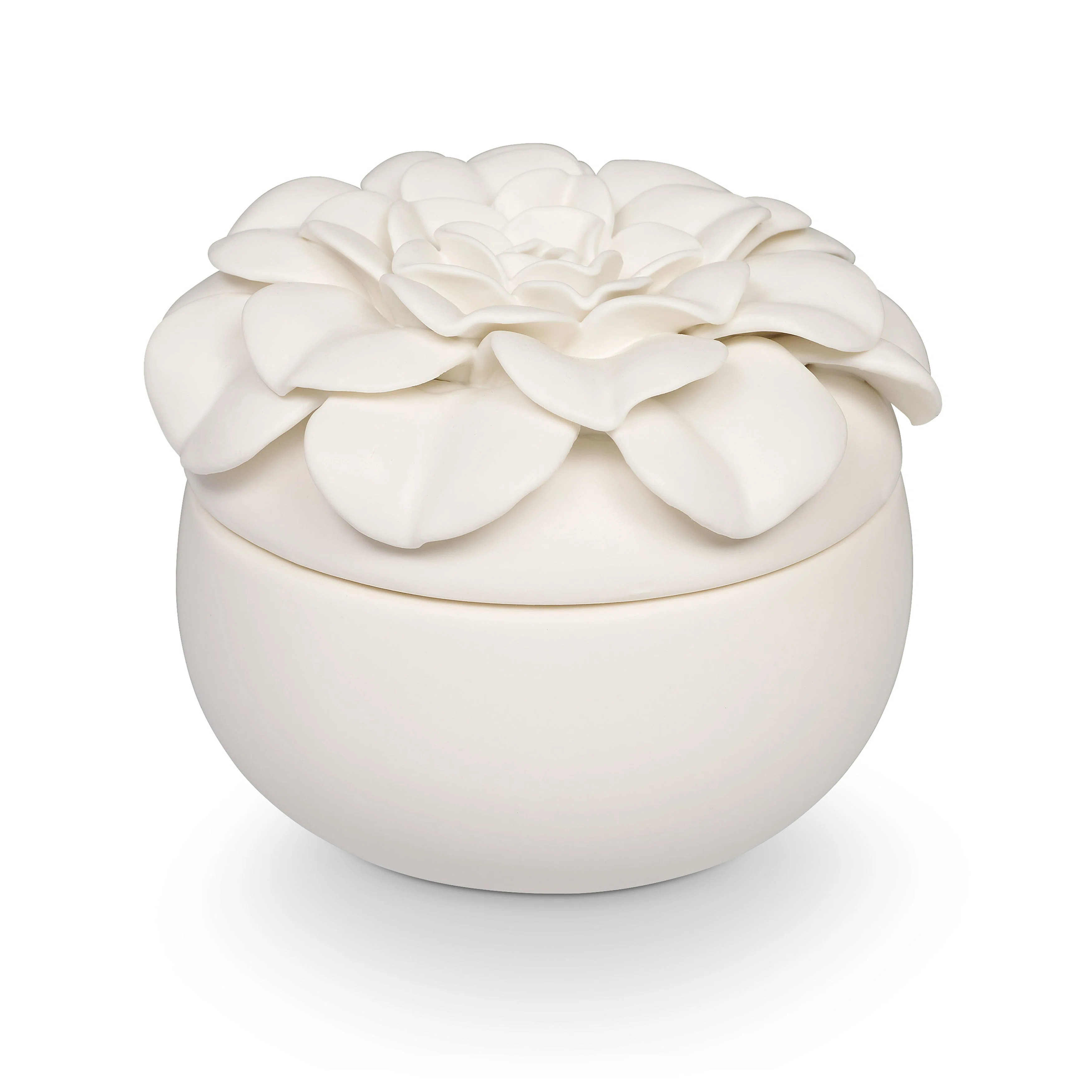 Illume ILLUME Go Be Lovely Ceramic Flower Candle, Citrus Crush | Wayfair | Wayfair North America