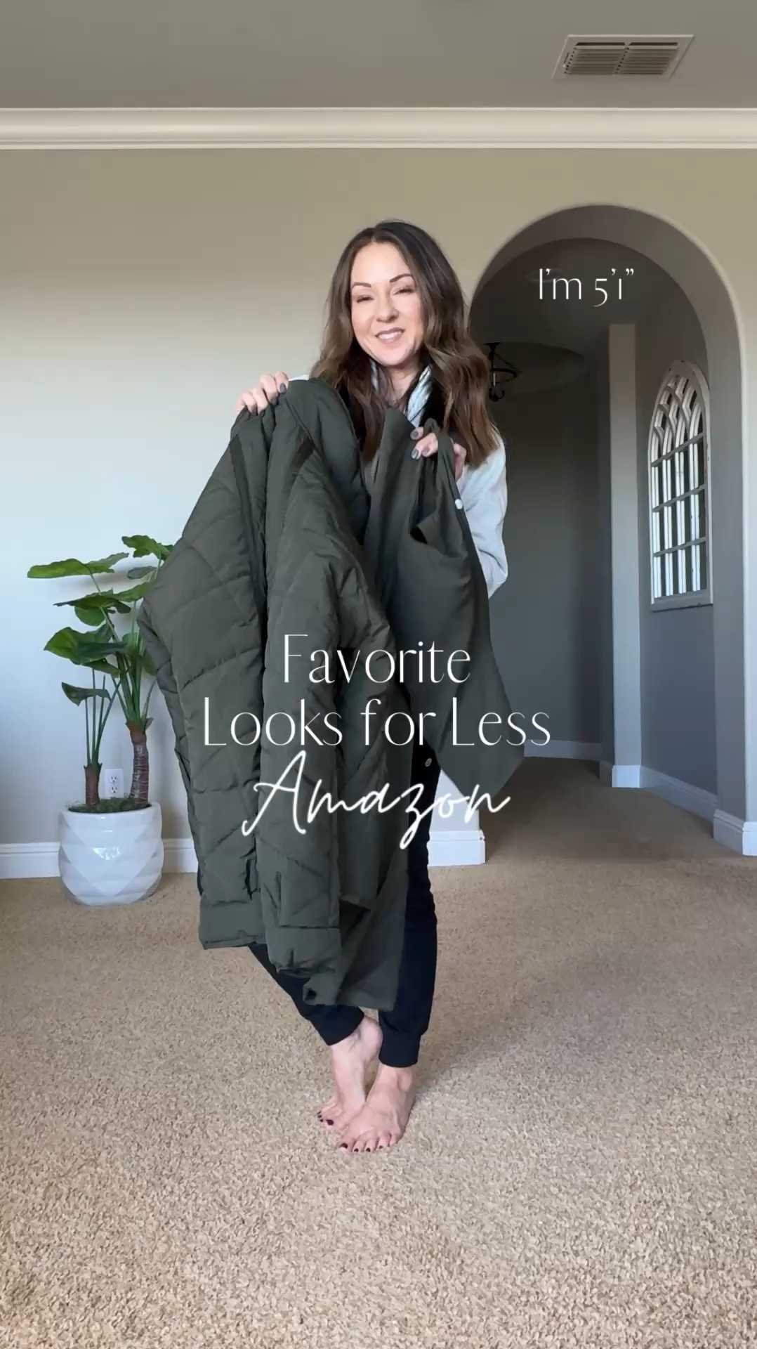 💥Sale on most of these! Amazon Everyday look for less - grey green puffer jacket S, olive green leggings XS, beige puffer purse | January top 10, best sellers, oversized sweater, leggings, puffer jacket, quilted jacket, puffer purse, everyday outfit, casual style, look for less, 



#LTKOver40 #LTKFindsUnder50 #LTKSaleAlert