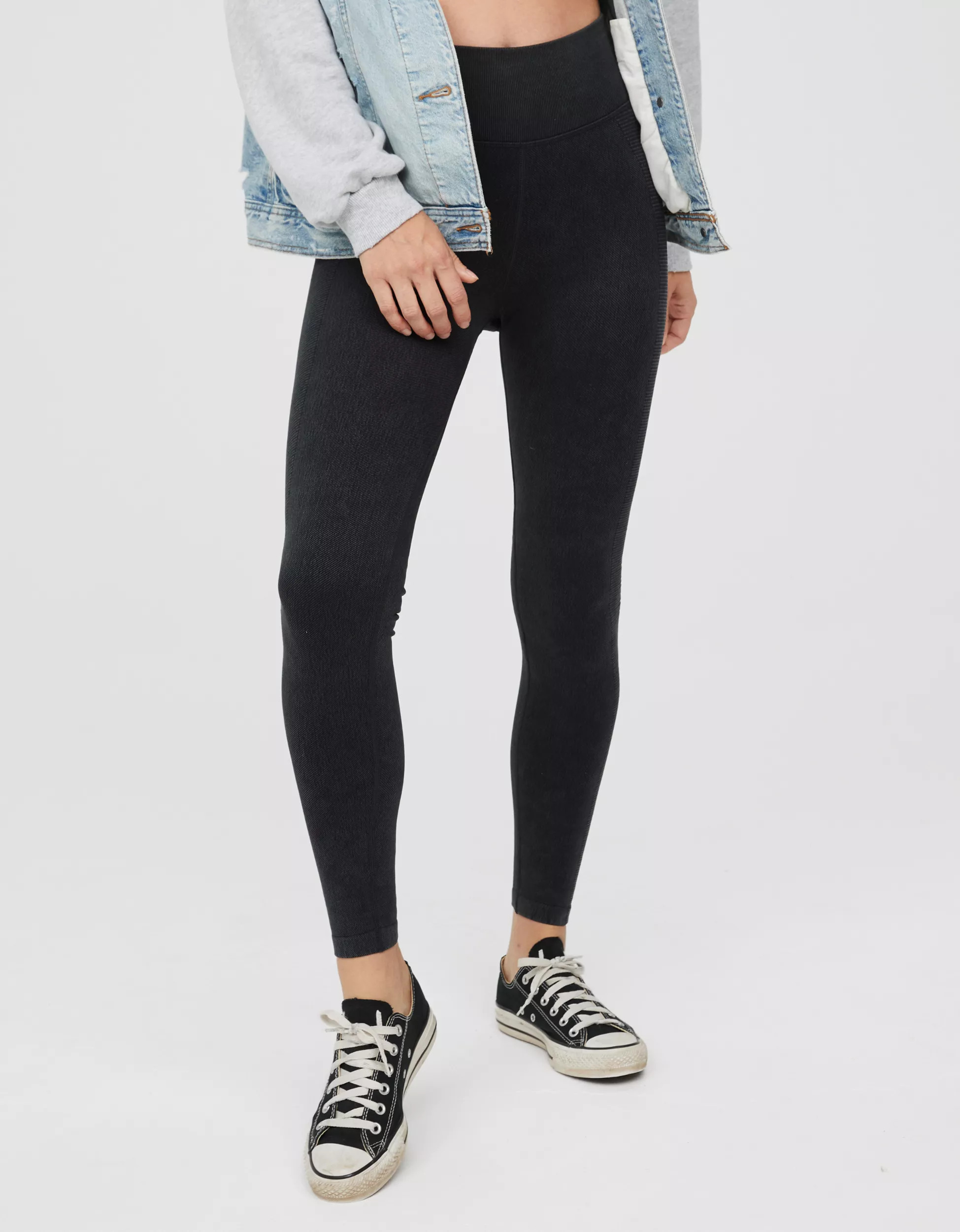 OFFLINE By Aerie Totally! Textured Seamless Legging | Aerie