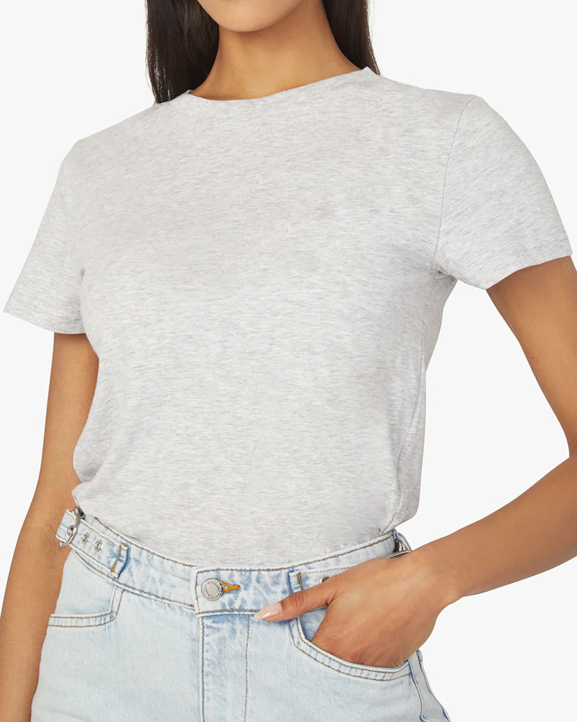 T-Shirt Cotton Jersey Bodysuit | We Wore What