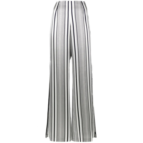 Jonathan Simkhai striped flared trousers - Nude & Neutrals | Farfetch EU
