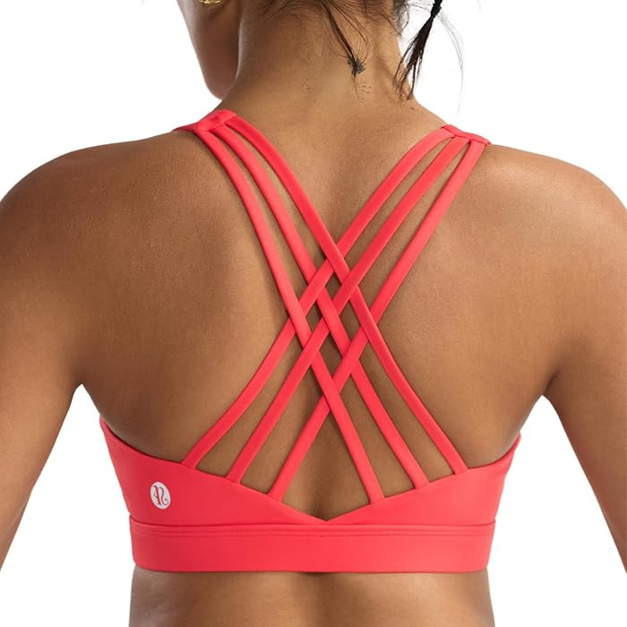 RUNNING GIRL Cross Back High Impact Sports Bras for Women | Amazon (US)