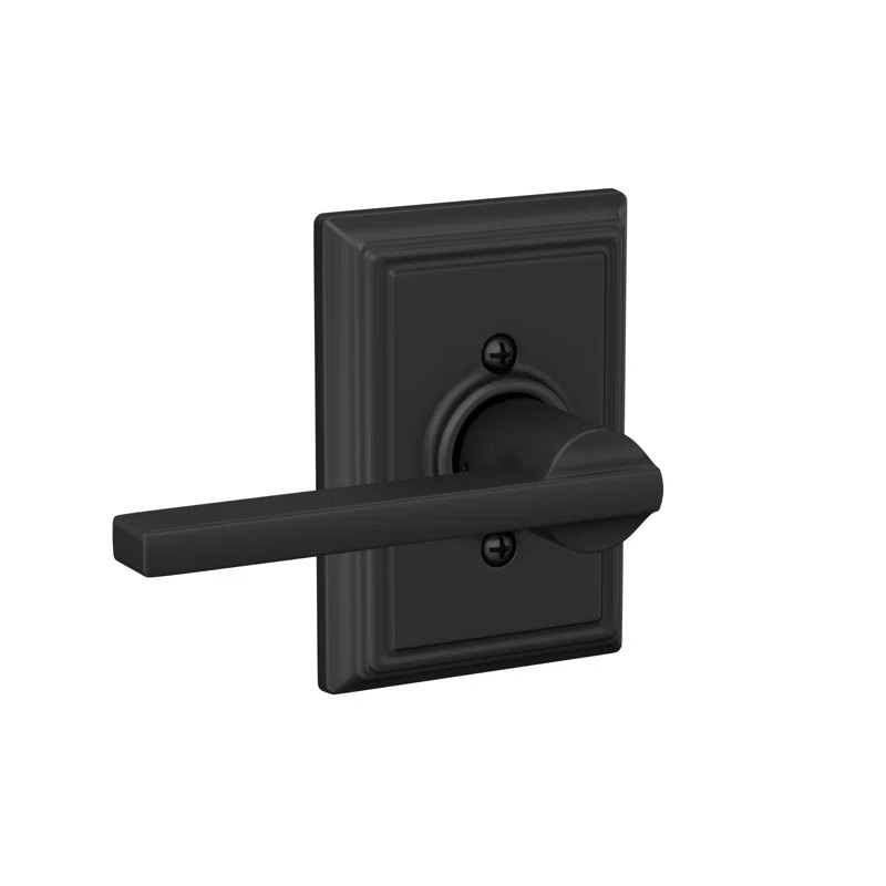Latitude Lever with Addison Trim Passage (Hall & Closet) Lock | Wayfair North America