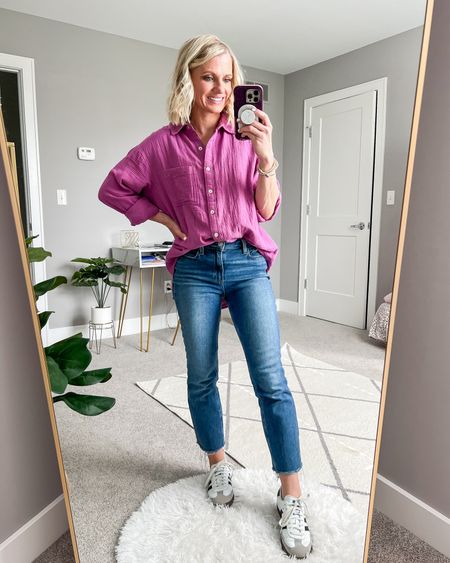 What I wore this week!
Shirt- xs
Jeans- thrifted, brand is Paige, I linked a similar pair on website, but also some affordable options. 
Shoes- 7

#LTKfindsunder100 #LTKstyletip #LTKSeasonal