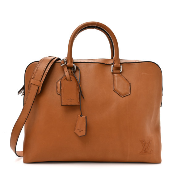 Cuir Millesime Porte-Documents Voyage PM Tan | FASHIONPHILE (US)