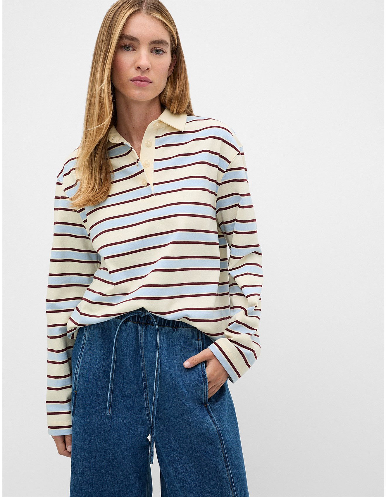 SEED HERITAGE

RELAXED COTTON RUGBY POLO TOPPrice $99.95$99.95 | David Jones (Australia & New Zealand)