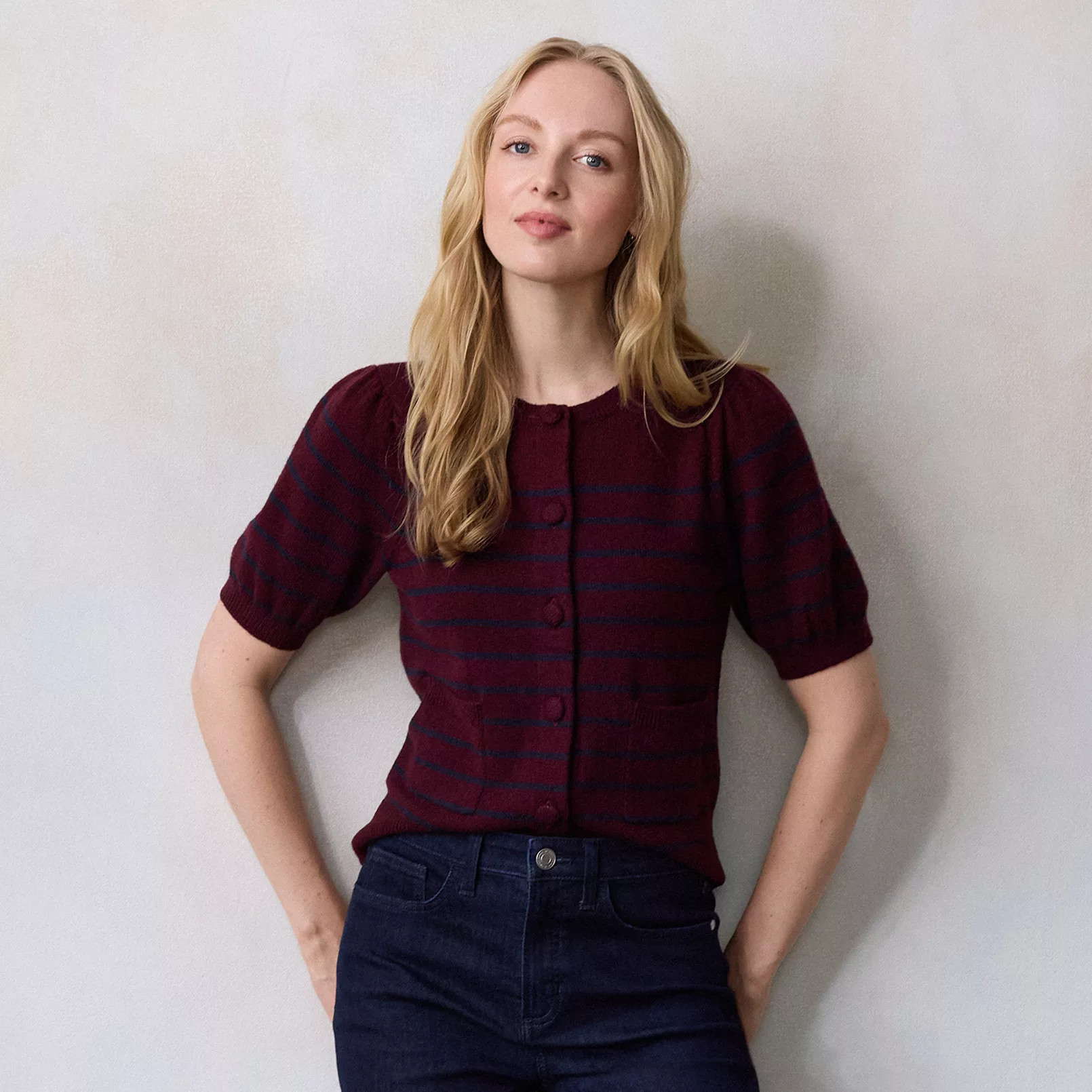 Women's LC Lauren Conrad Short Sleeve Cardigan | Kohl's