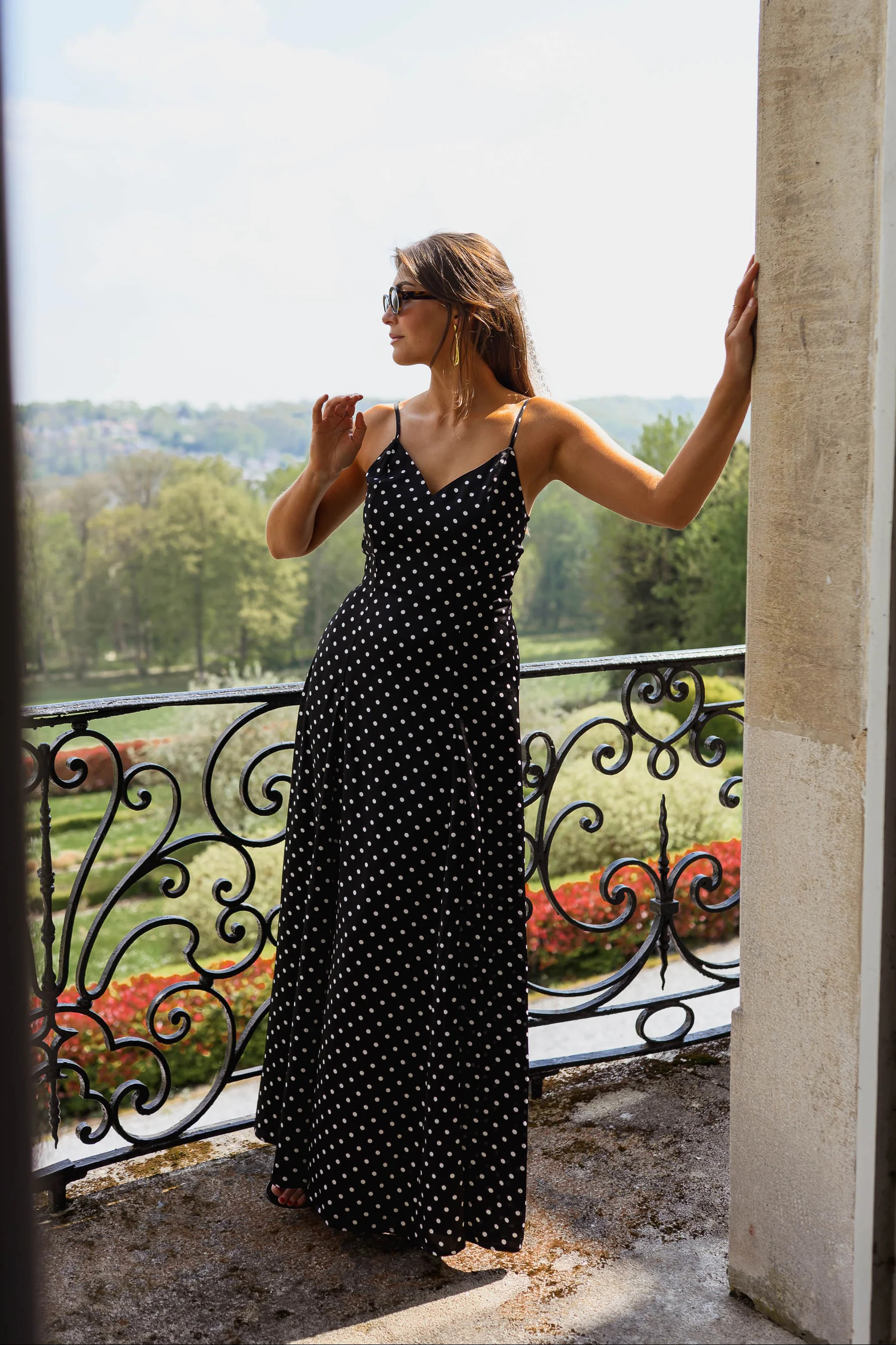 Black Polka Dot Adelaide Dress | Easy Clothes