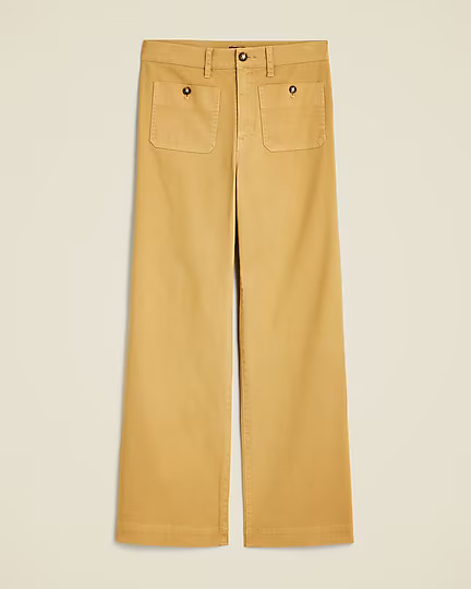 Sailor slim wide-leg chino pant | J. Crew US